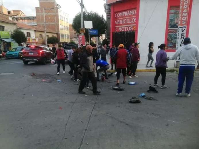 Diputado del MAS que ocasionó un accidente ebrio manejaba un vehículo con placa clonada