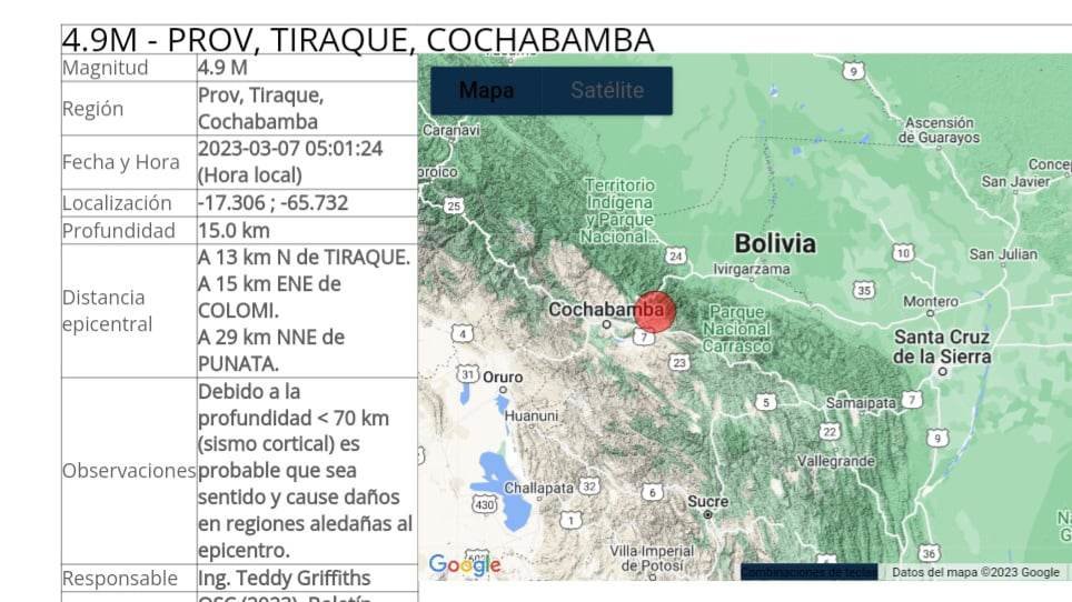 Cochabamba: Levantan bloqueo en la ruta al occidente, pobladores mantienen vigilia