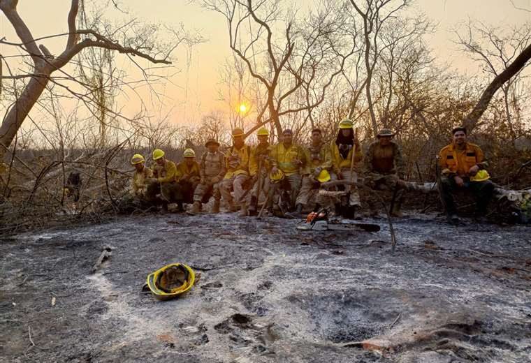 Vigilancia de incendios forestales en Santa Cruz