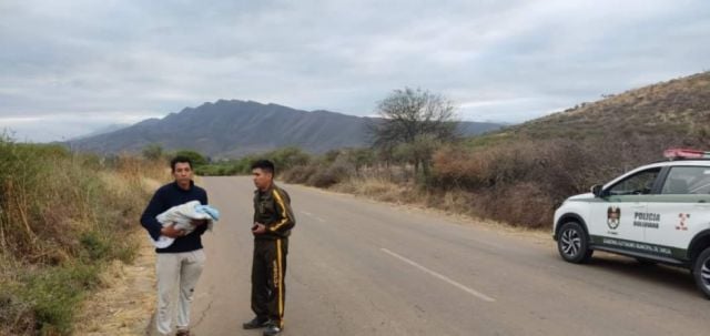 Bebé abandonado en Sella Cercado fallece