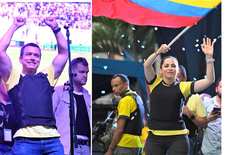 Ecuador a la cita inédita: La primera mujer presidenta contra el joven más adinerado