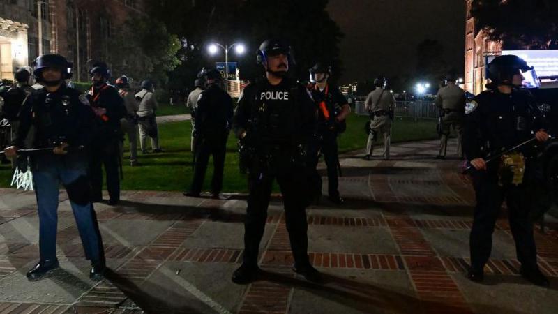 Violentas protestas en campus universitarios de EE.UU. por la guerra en Gaza