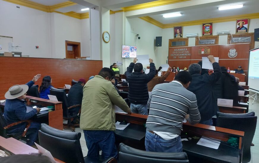 Asambleísta denuncia elección “trucha” de directiva en la Asamblea Legislativa de Tarija