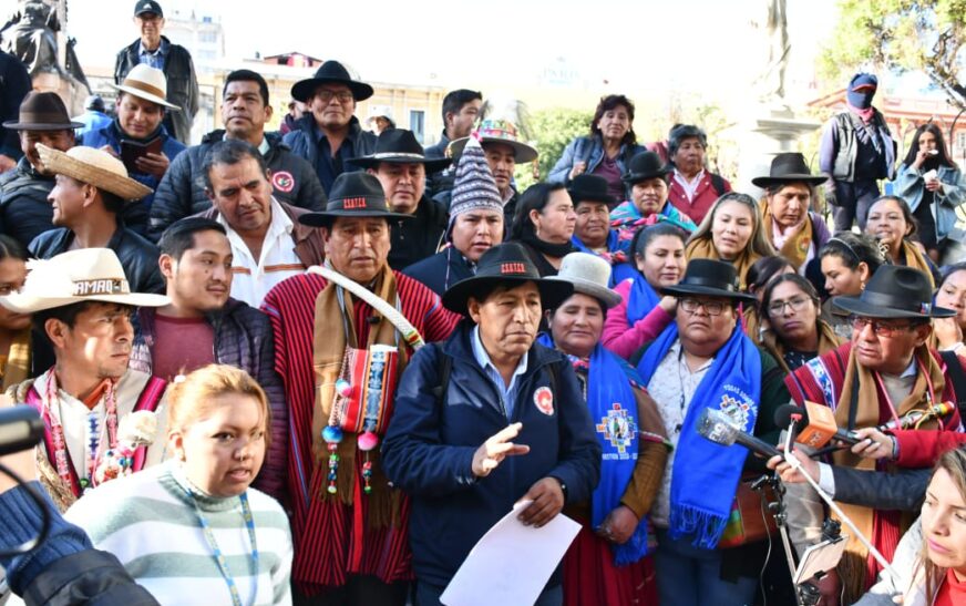 Andrés Meriles confirma asistencia de 1.500 personas de Tarija a marcha en defensa de la democracia en La Paz