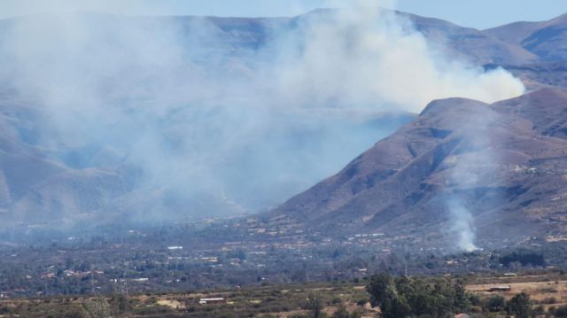 Incendio Forestal en la Serranía de Sama: Tercera Emergencia en Tarija en una Semana