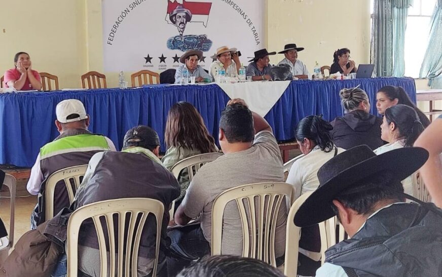 Herber Quispe asume liderazgo en la Federación de Tarija y promete auditoría tras denuncias de mala gestión