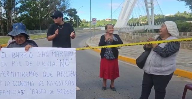 Protesta en San Martín: Residentes y Comerciantes Bloquean Puentes por Traslado de Oficinas de Catastro