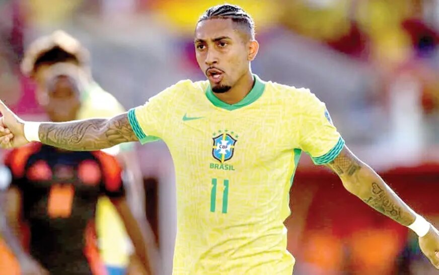 Raphinha calienta el clásico ante Argentina: “Les vamos a dar una paliza”