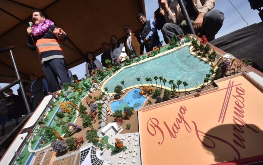 Cochabamba inicia construcción de Playa Turquesa para impulsar turismo