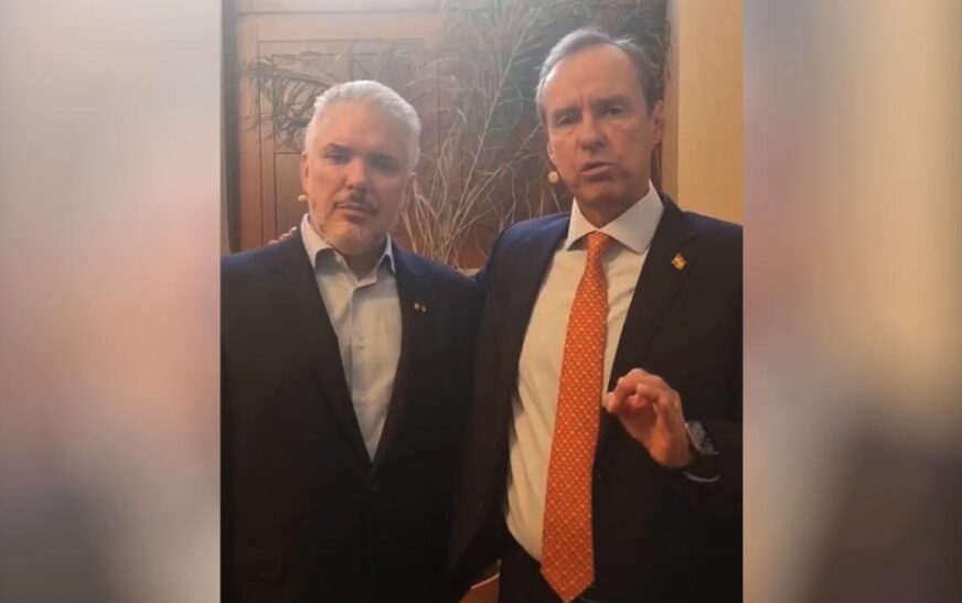 Iván Duque respalda a Tuto Quiroga para presidente de Bolivia tras inhabilitación de Evo Morales