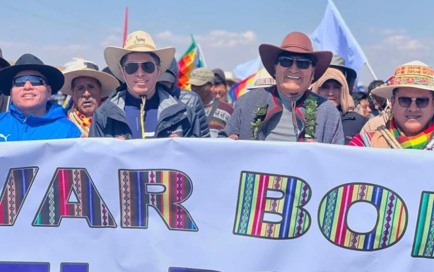 Evo Morales llama a Andrónico Rodríguez a la unidad política