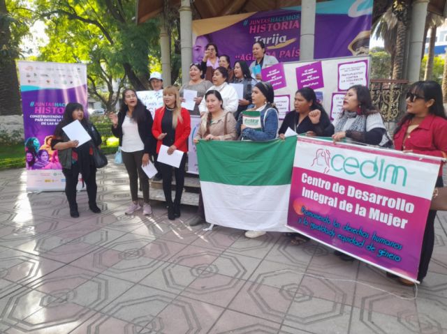 Mujeres bolivianas presentan Agenda País por sus derechos