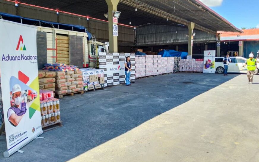 Aduana Tarija incauta 36.5 toneladas de contrabando en un mes