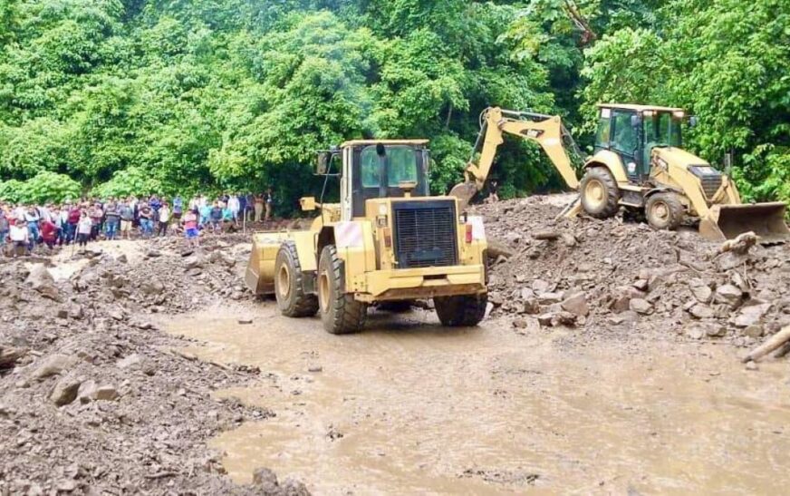 Reportan nuevo deslizamiento en vía Cochabamba-Santa Cruz