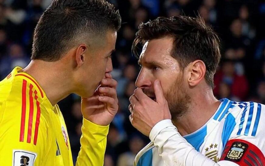 Cruce entre capitanes de Argentina y Colombia en Eliminatorias