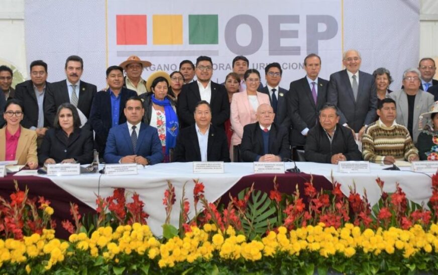 Elecciones Bolivia: Cumbre clave en Santa Cruz con Arce, TSE y binomios