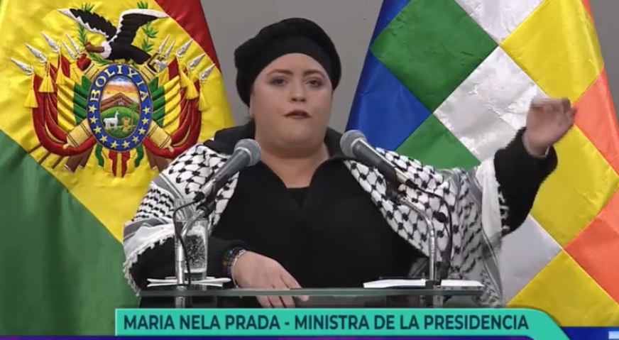 Ministra Prada sobre Evo Morales: Bloqueos, candidatura y procesos legales
