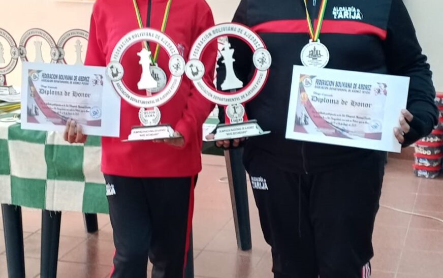 Tarijeños Campeones Nacionales de Ajedrez Escolar en Potosí