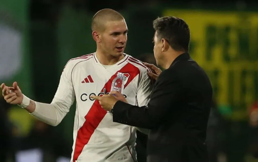 Gallardo: El estado físico define si Mastantuono juega el debut de River en el Mundial