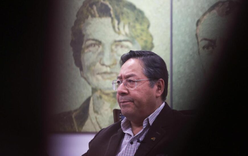 Arce atribuye división del oficialismo a Evo Morales