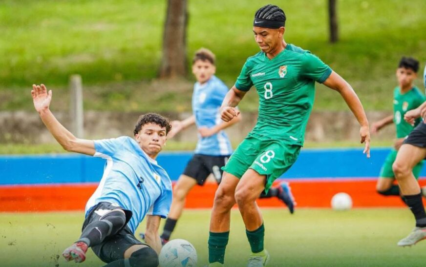 Uruguay vence a Bolivia Sub-16 por 2-1 en amistoso