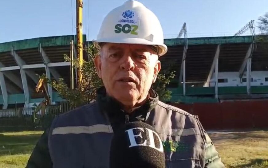 Estadio Tahuichi avanza al 57% en su modernización, priorizado para la final de la Sudamericana 2025