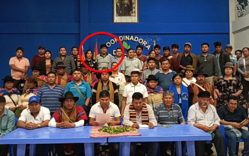 Facción de la CSUTCB liderada por Morales declara inviables elecciones y busca impedir proselitismo