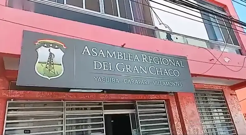 Asamblea del Gran Chaco evalúa acción legal por deuda y convoca a reunión clave con Ejecutivo Regional
