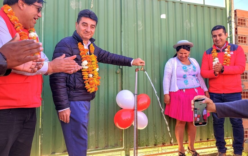 Nueva Esperanza en Tarija celebra acceso a agua potable tras años de espera