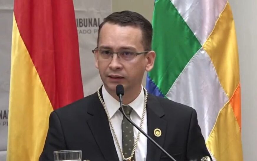 Presidente del TSJ pide reflexión a líder de PAN-BOL y exige acción de la Fiscalía ante amenazas de violencia electoral