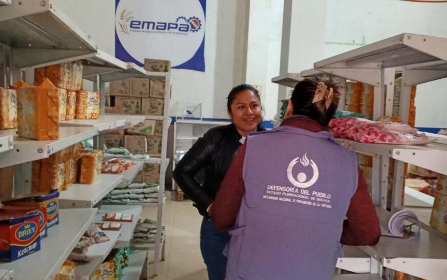 Emapa registra escasez de productos básicos y largas filas en sus sucursales