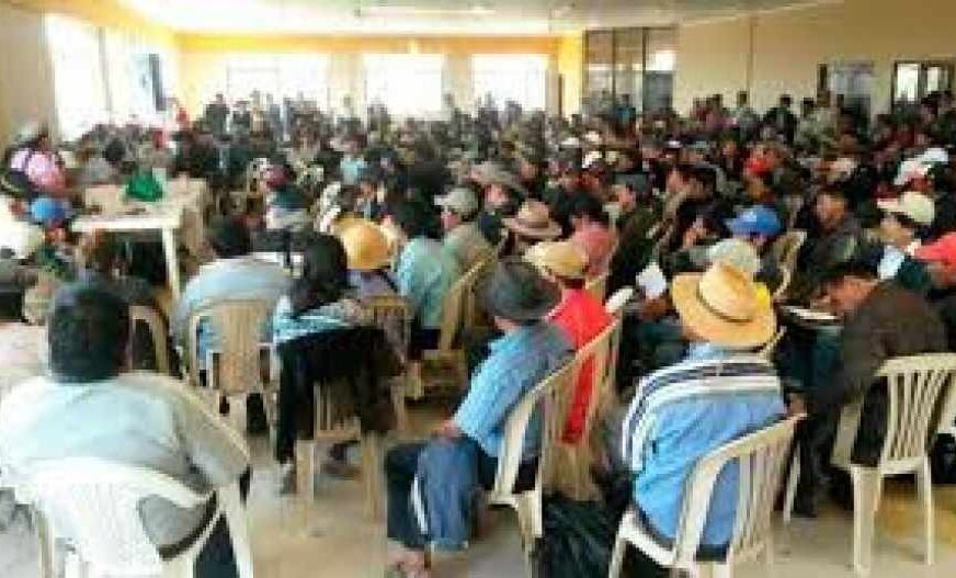 Comunidades Campesinas de Tarija se reúnen para abordar alza de insumos, escasez de combustible y propuestas políticas