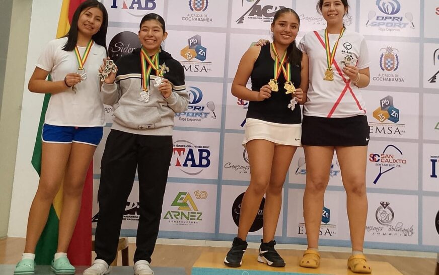 Tarija brilla en torneo nacional de ráquetbol y apunta al mundial juvenil