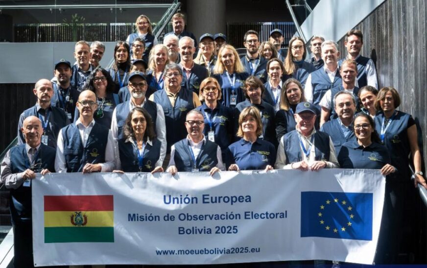 Misión de Observación Electoral UE despliega observadores en Bolivia para comicios generales