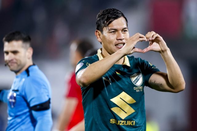 Sagredo consolida su buen momento con goles y mira a la Selección Boliviana