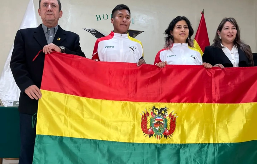 David Ninavia y Maya Quinteros brillan liderando a Bolivia en la cita deportiva de Asunción