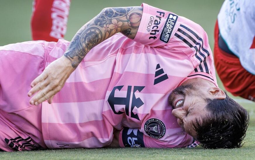 Messi sufre lesión muscular menor en pierna derecha; se evalúa su participación en próximos partidos