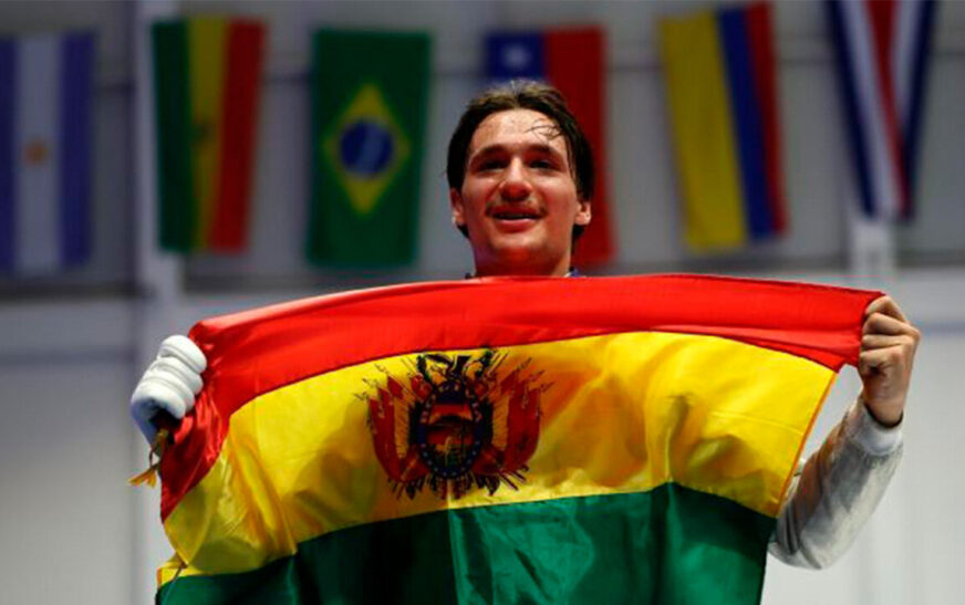 Esteban Mayer Conquista Histórico Oro en Esgrima Panamericano para Bolivia