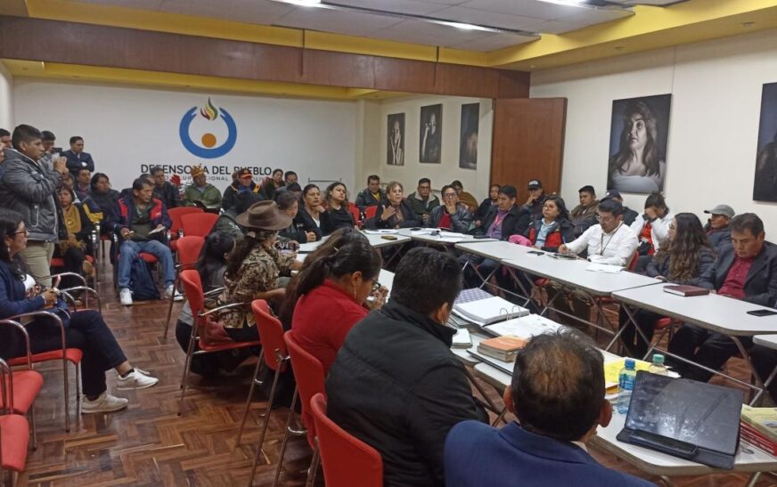 Desmontes ilegales provocan incumplimiento de acuerdos y ausencia de obras vitales