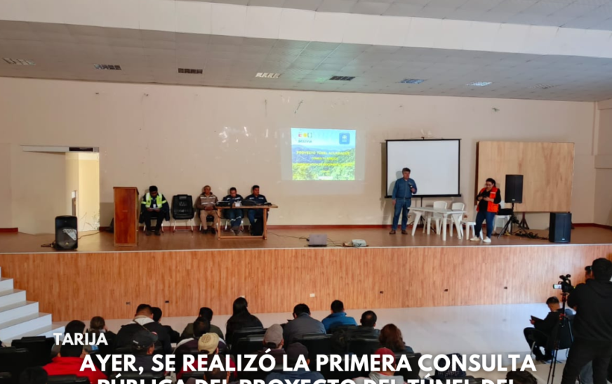 Instituciones respaldan masivamente proyecto túnel Aguaragüe en consulta pública