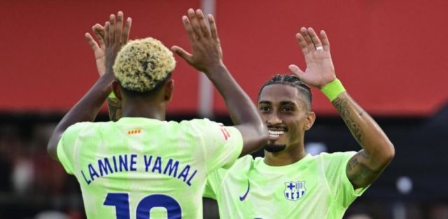 Barça arranca defensa de título con goleada espectacular ante Mallorca