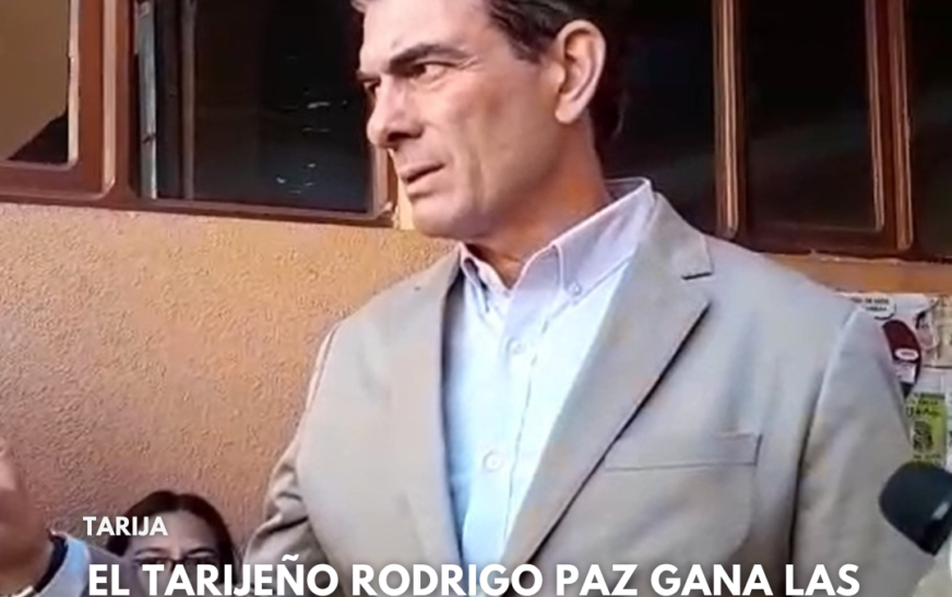 Rodrigo Paz tarijeño histórico segunda vuelta electoral