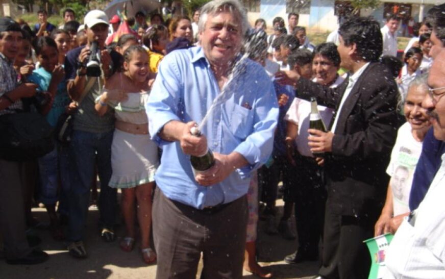 Bolivia despide con honores a Percy Fernández su autoridad más emblemática de Santa Cruz