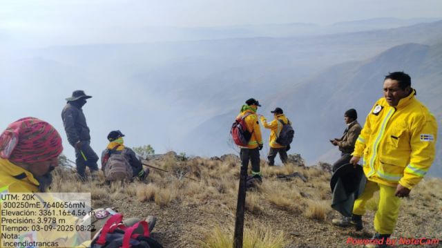 Incendio en Reserva Sama moviliza brigadas y comunarios para su control