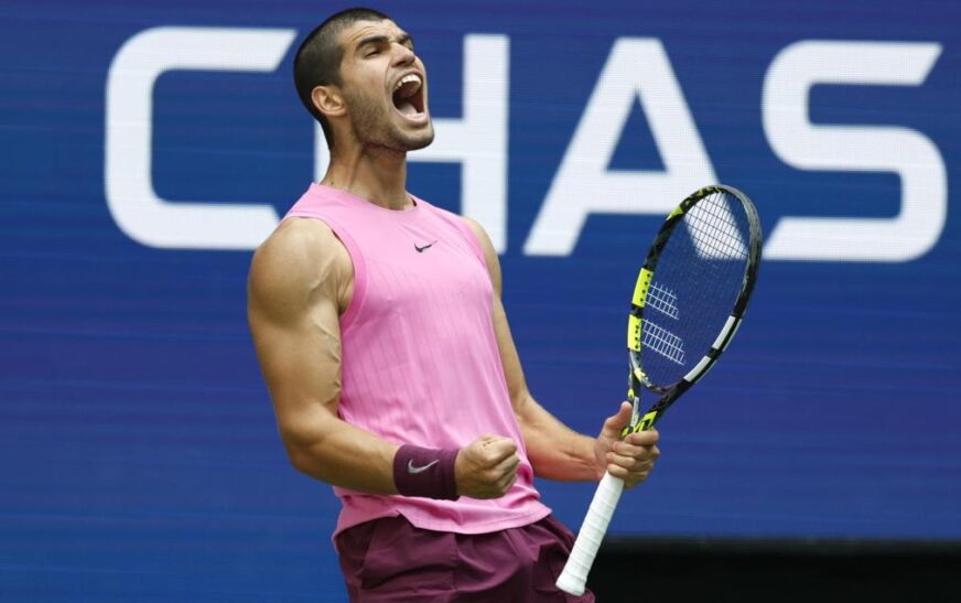 Alcaraz arrasa en Nueva York y accede a semifinales tras contundente victoria sobre Lehecka