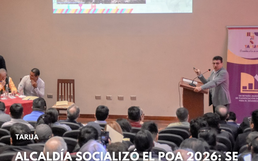 Alcaldía presenta Plan Operativo Anual 2026 priorizando alumbrado público educación salud y asfaltado vial