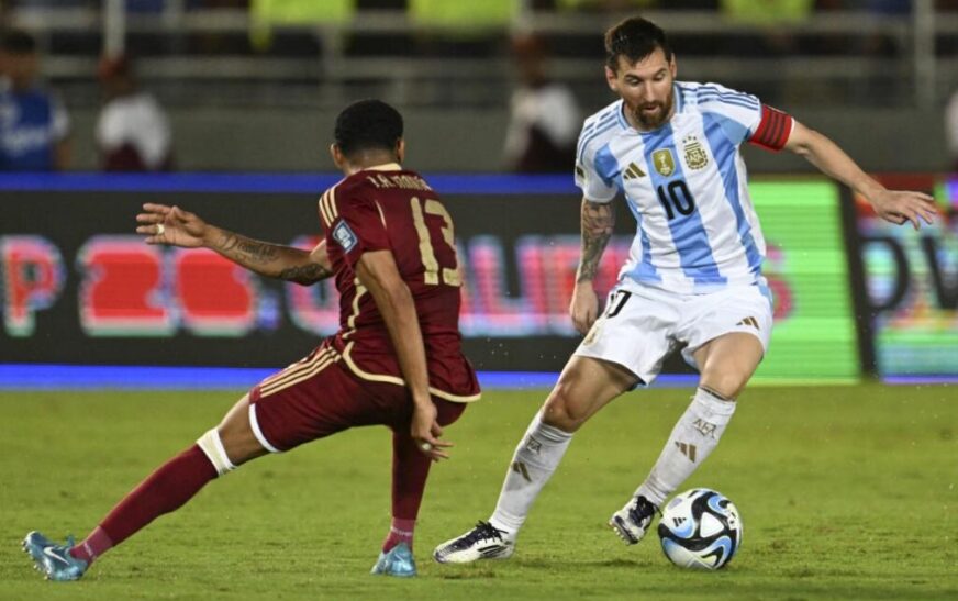 Messi se despide de su afición en Argentina en un último partido contra Venezuela