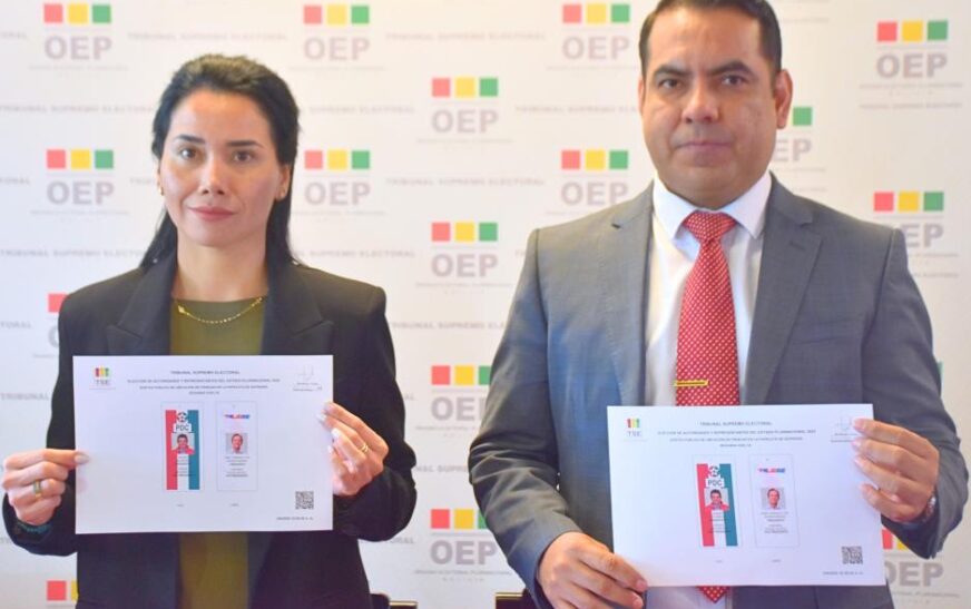 Rodrigo y Tuto encabezan la papeleta del balotaje en posición definida