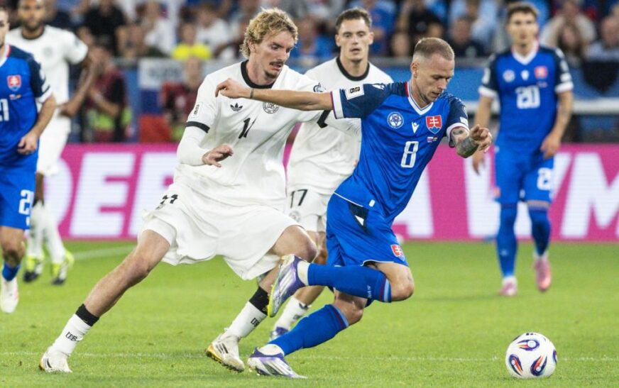Alemania cae sorpresivamente ante Eslovaquia en su debut decepcionante