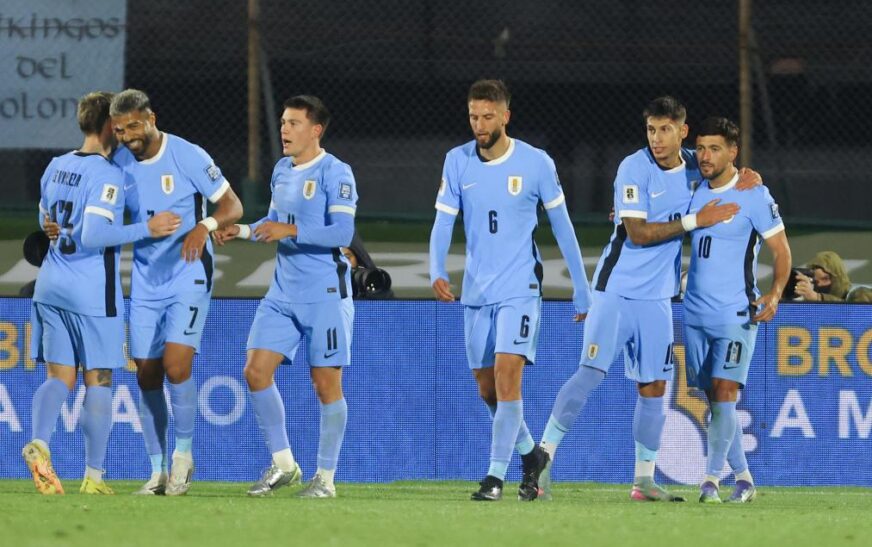 Uruguay humilla a Perú con goleada y sella su pasaje directo al Mundial 2026